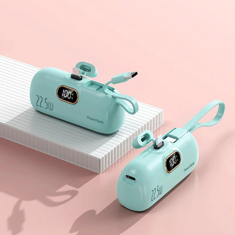 Portable 30000mAh Power Bank Mobile Mini External Battery Fast Charging Type-C