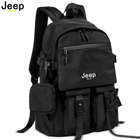 JEEP BULUO Men's Shoulder Casual Hiking Backpacks Travel Laptop Anti-Theft Bag