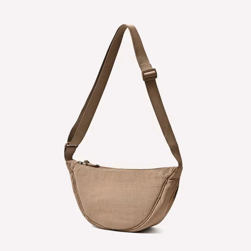 Nylon Waterproof Messenger Bag, Dumpling Multi-color High-quality Shoulder Bags