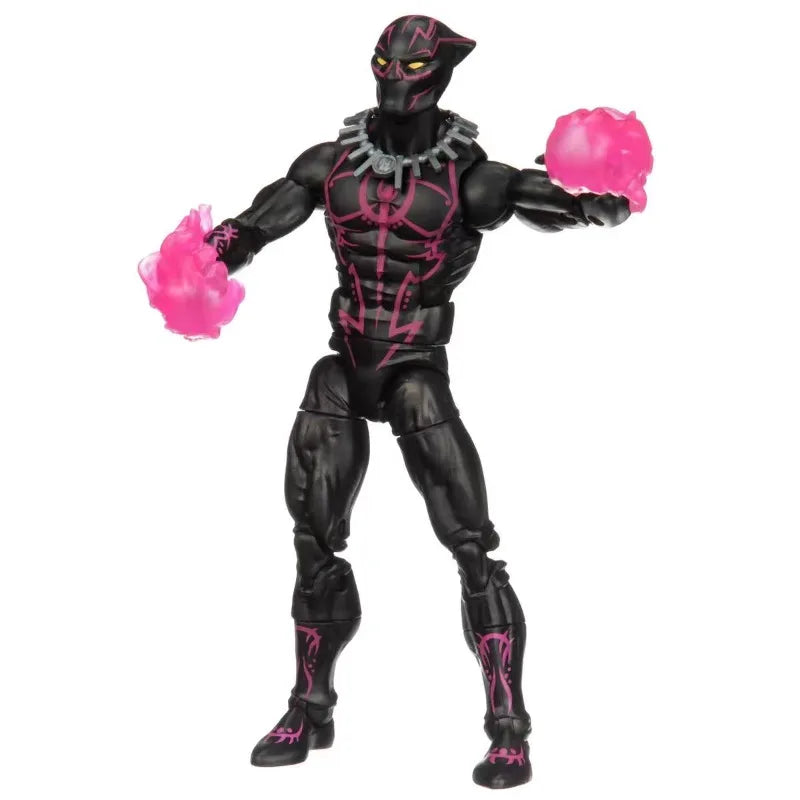 Original Hasbro Marvel Legends Series Black Panther Anime Figure Model Toys Gift