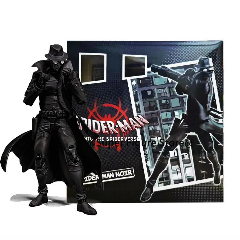 Miles Sentinel Peter Parker Sv Spider Verse Noir Action Figures PVC Collects 04