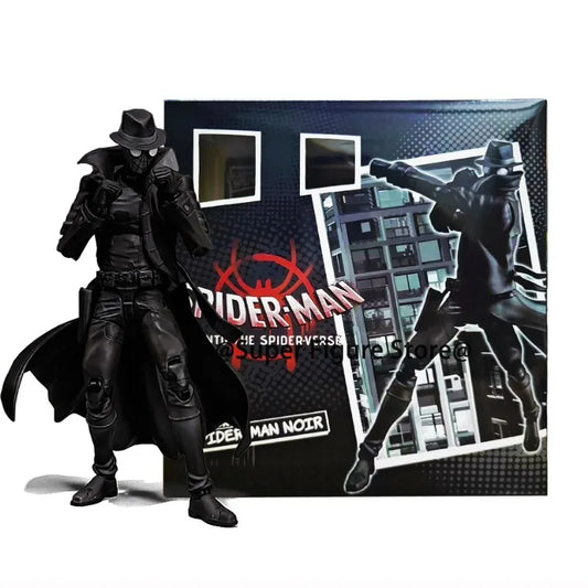 Miles Sentinel Peter Parker Sv Spider Verse Noir Action Figures PVC Collects 04
