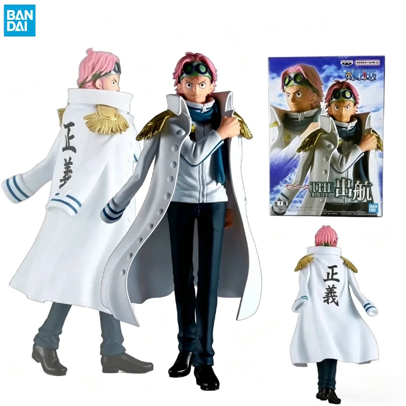 【IN STOCK】Original Banpresto One Piece THE Departure Koby 17cm Figure PVC Collectible Model Toy Gift