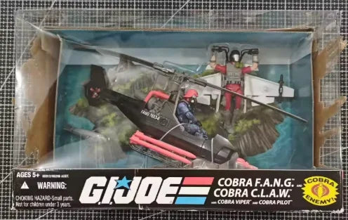 Original Hasbro G.I. Joe Classified Series COBRA F.A.N.G.COBRA C.L.A.W. Anime Figure Toys Collection Ornaments