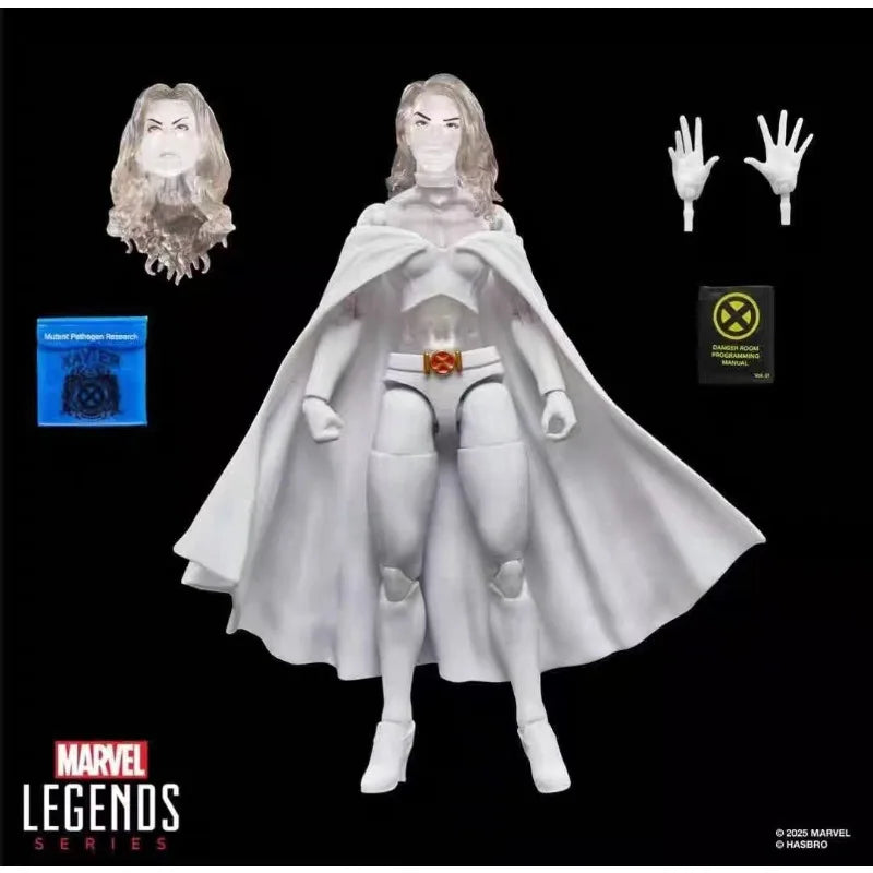 Original Hasbro Marvel Legends Series THE UNCANNY X-Men Emma Frost (Diamond Form) Action Toy Figure