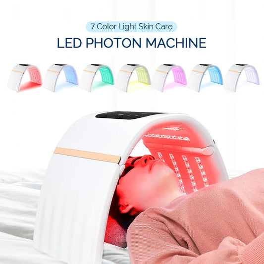 Foreverlily Face Body 7 Colors Large Light Bead LED Photon Machine Home Use High Energy LED Facial Mask PDT Machine Skin Care