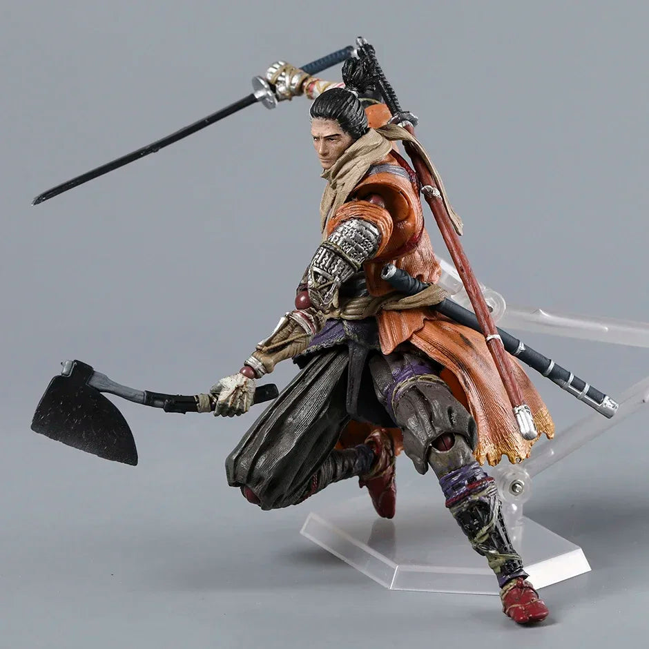 6" Figma 483-DX Shadows Die Twice Sekiro Movable Action Figure Model Collection