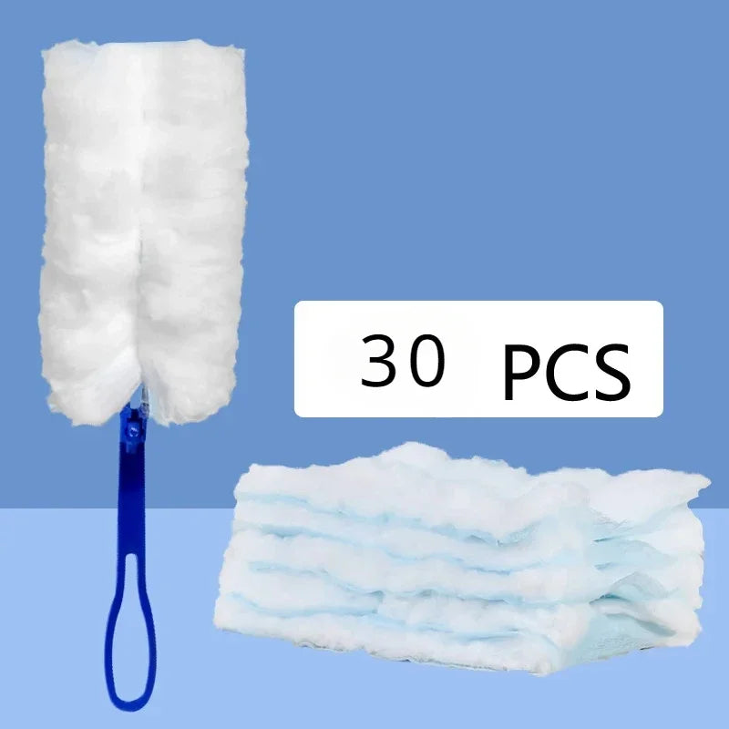 Disposable Dusters with Replace Heads Refills Bulk Duster Brush for Cleaning Home Office Blinds Car Surface Duster Cleaning Tool