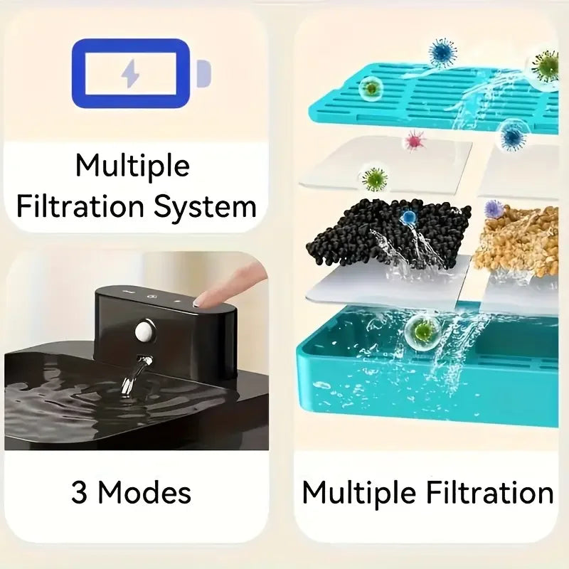 6/12pcs Smart Pet Water Dispenser Filter Cat Water Fountain Dispenser Filter