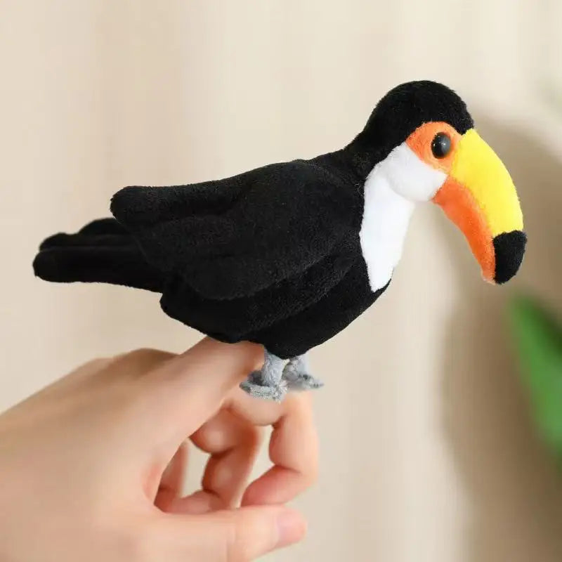 9cm Latest Marine Animal Finger Cover Filled Plush Toy Handmade Doll Cartoon Anime Cute Children's Birthday Gift Fun Doll