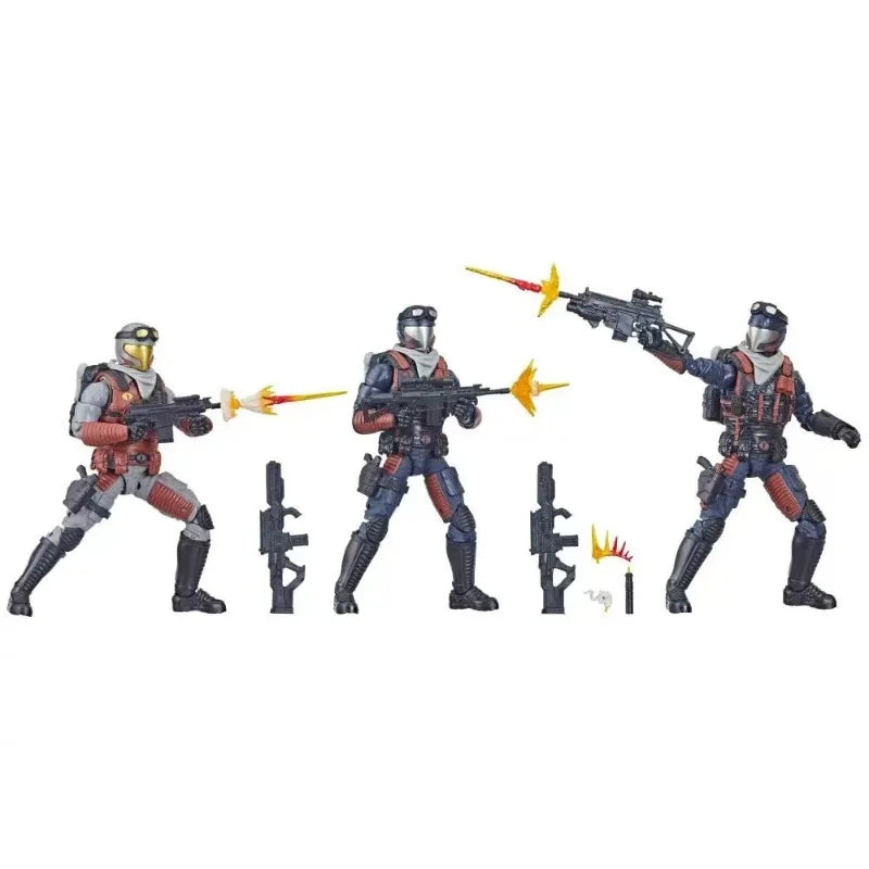 Original Hasbro G.I. Joe Classified Series 47 Cobra Viper Officer & Vipers Anime Figures Toys Collection Models