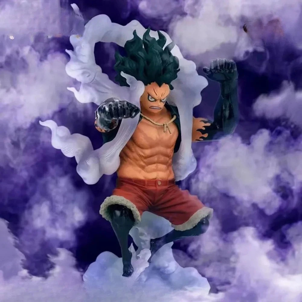 【IN STOCK】Original Banpresto King Of Artist One Piece Monkey D. Luffy Gear 4 Snake Man Special Ver. 14cm Figure