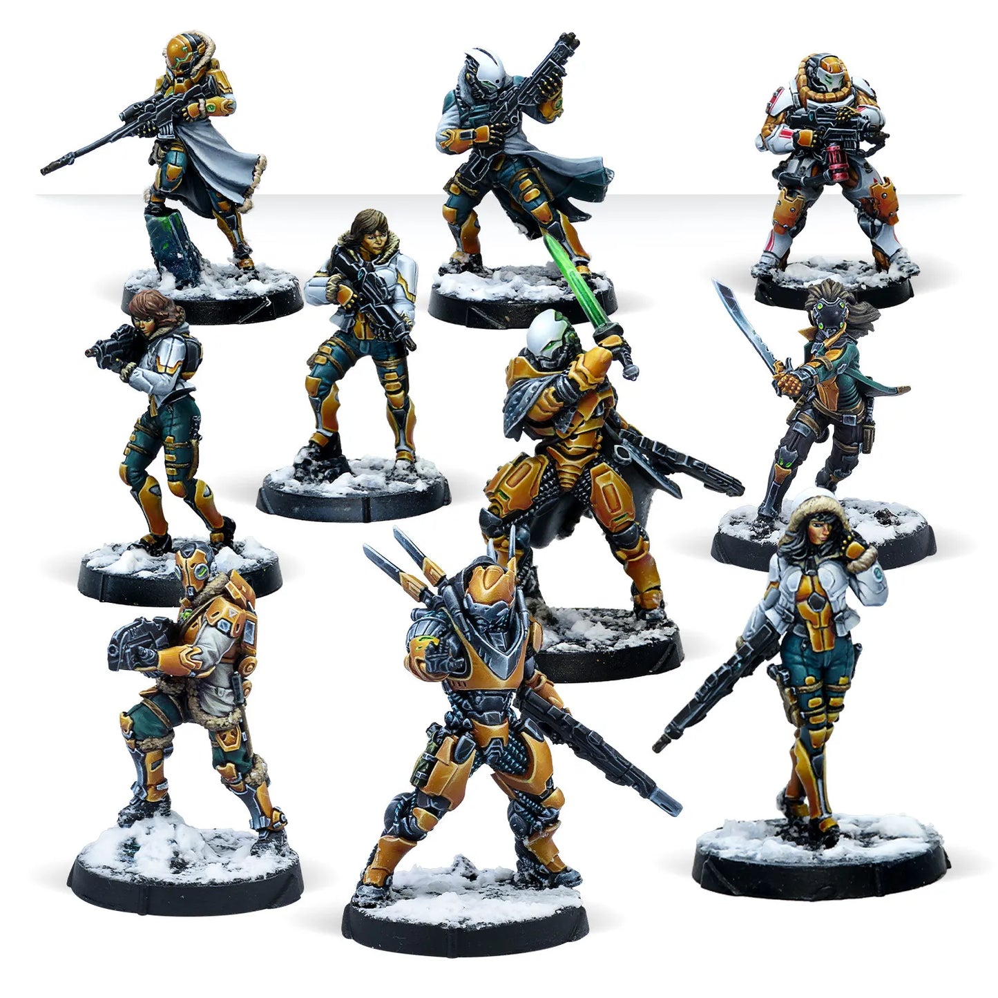 Die Cast Resin Model Assembly Kit, GK, Resin Special Operations Team 10 Unpainted (base Included)