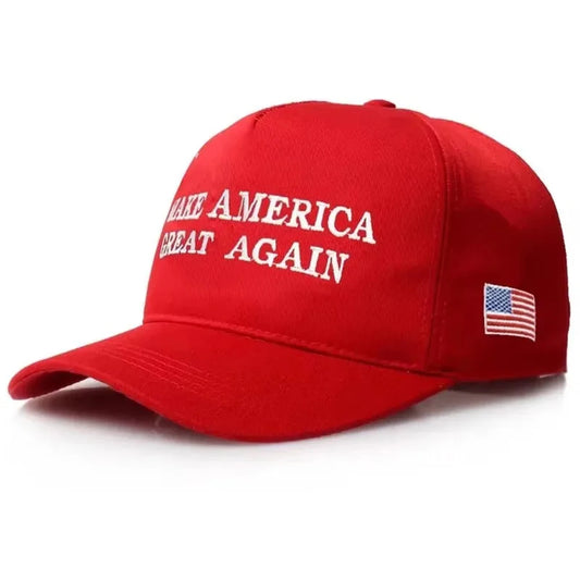 Make America Great Again Baseball Cap Solid Color Embroidered Sun Protection Cap