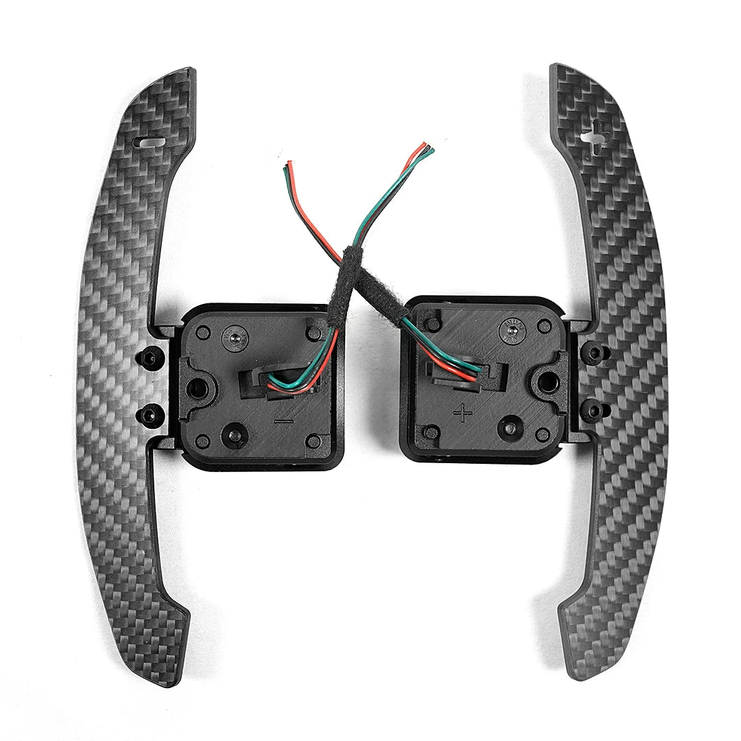 Magnetic Paddle Shifters Real Carbon Fiber Aluminum Alloy For Seat Leon Cupra Formentor Leon ST Audi B8 B8.5