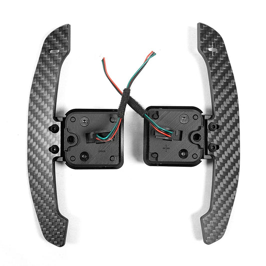 Magnetic Paddle Shifters Real Carbon Fiber Aluminum Alloy For Seat Leon Cupra Formentor Leon ST Audi B8 B8.5