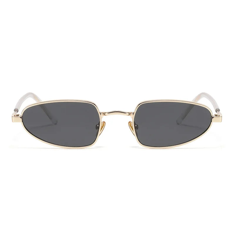 JNPCXI New Quality Ins Popular Fashion Cat Eye Women Sunglasses Shades UV400 Black Retro Candy Color Men Sun Glasses