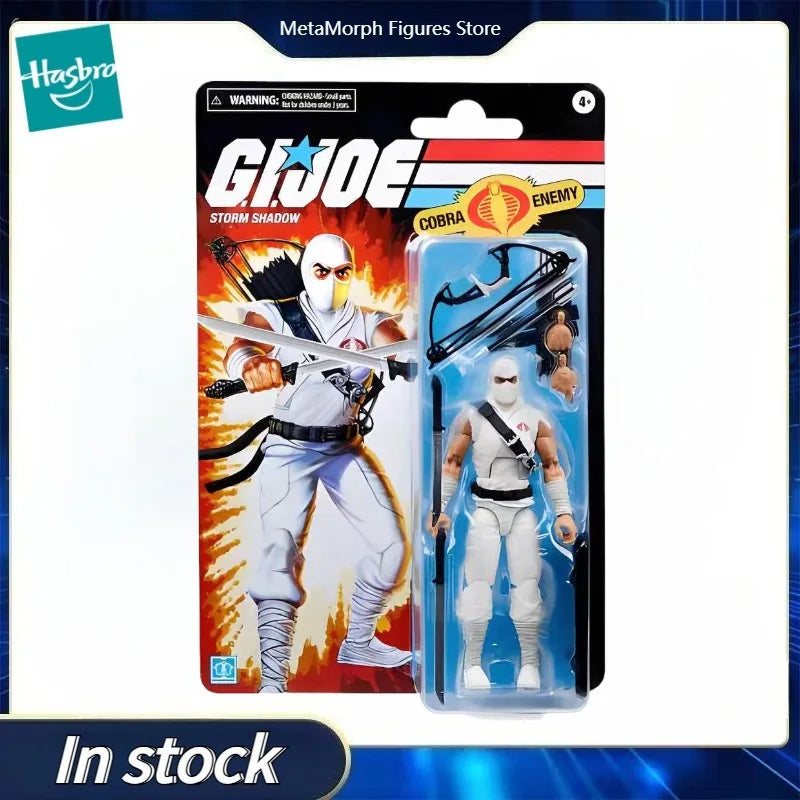 Original Hasbro G.I. Joe Classified Series Storm Shadow Anime Figure Toy Model Collection