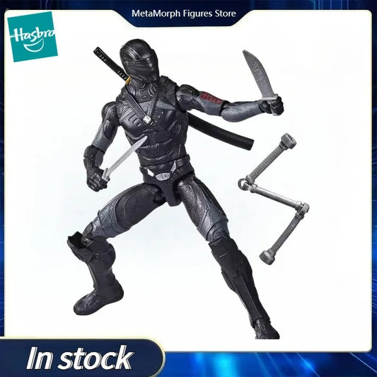 Original Hasbro G.I. Joe Classified Series SNAKE EYES Anime Figure Toy Collection Model