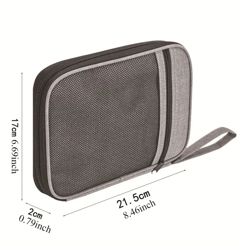 11girds Multifunctional Polyester Watch Organizer Case Portable Travel Storage Bag for Watch Strap Band Holder Pouch