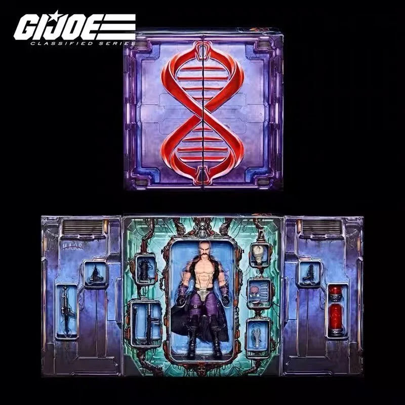 Original Hasbro G.I. Joe Classified Series DR.MINDBENDER Anime Figure Collection Toys Ornaments