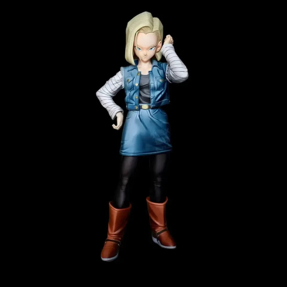 VF Statue Anime Dragon Ball Z Android 18 Figure 28cm/11.02inch Pvc Action Figures Collection Model Toys Gifts
