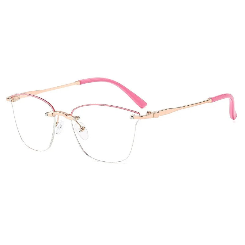 Anti-Blue Light Large Frame Fashionable Reading Glasses for Women High Definition Stylish Myopia Glasses for-Aged And Elderly