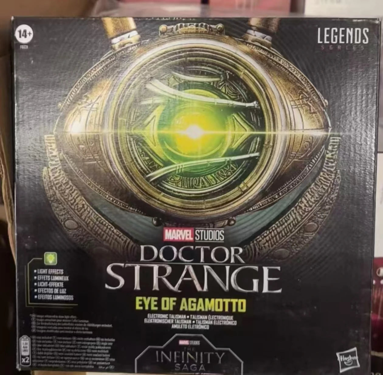 Original Hasbro Marvel Legends Series DOCTOR STRANGE EYE OF AGAMOTTO Action Toy Figure Model