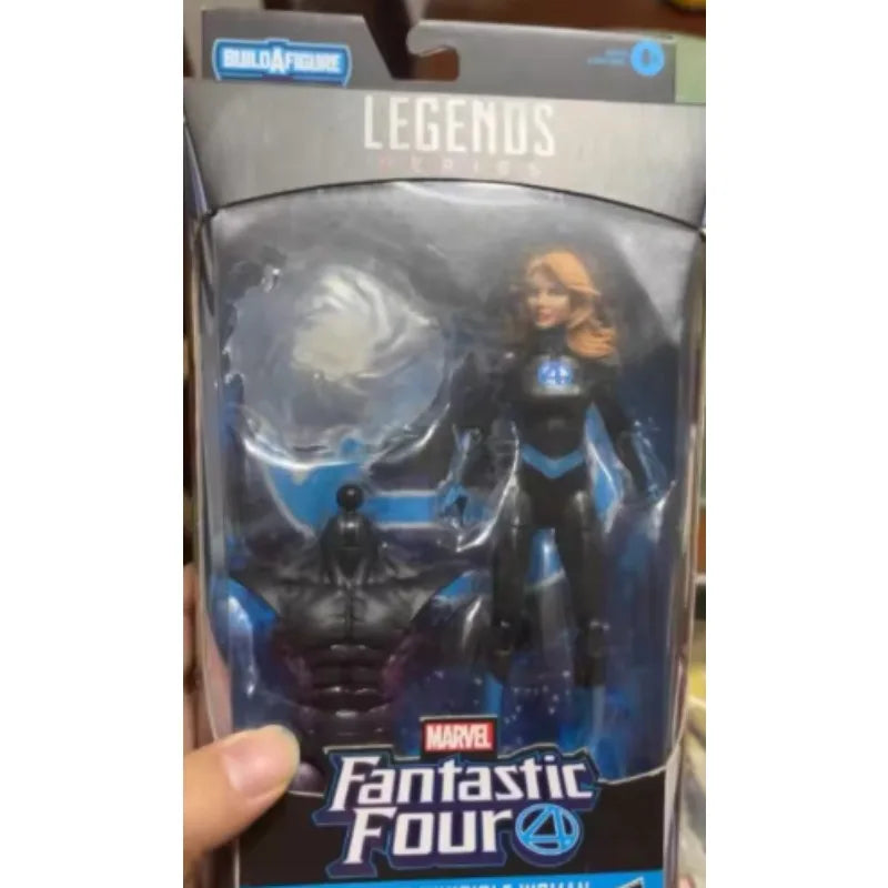 Original Hasbro Marvel Legends Series Fantastic Four Invisible Woman Action Toy Figure Model