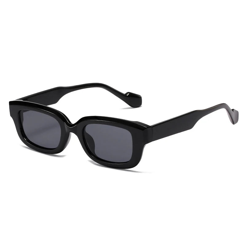 JNPCXI New Retro Small Rectangle Sunglasses Women Candy Colors Shades UV400 Square Men Sun Glasses