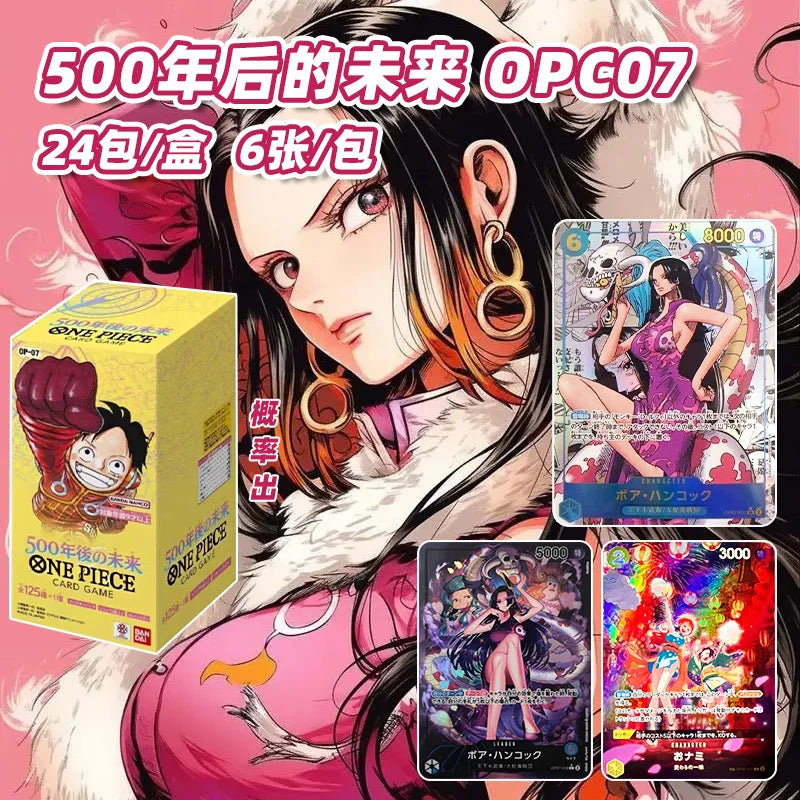 Bandai Original One Piece Cards Japanese OP01 OP05 OP08 OP09 Trading Booster Box