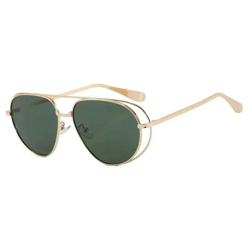 JNPCXI New Fashion Luxury Round Sunglasses for Women Men High Quality Trending Shades UV400 Eyewear