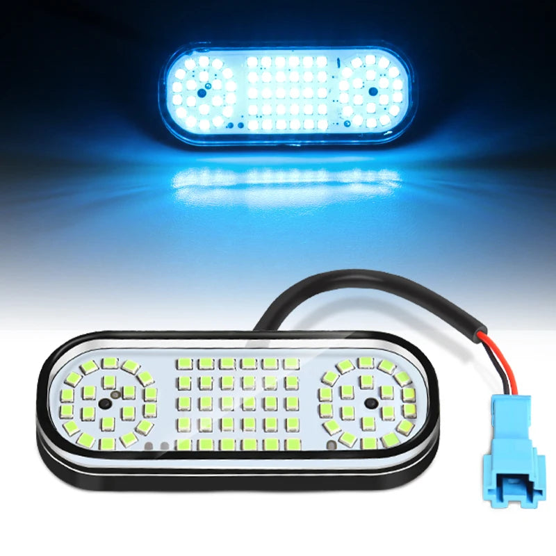 70 LED For Tesla Model Y 2021 2022 2023 2024 Trunk Lights Interior Luggage Tail Boot Lamp Original Connector Car Accessories