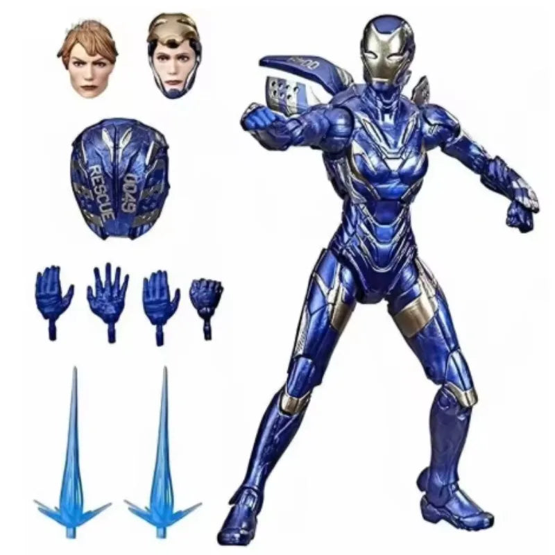 Original Hasbro Marvel Legends Series The Infinity Saga Marvel Avengers EndGame Rescue Armor Captain Marvel Action Toy Figure