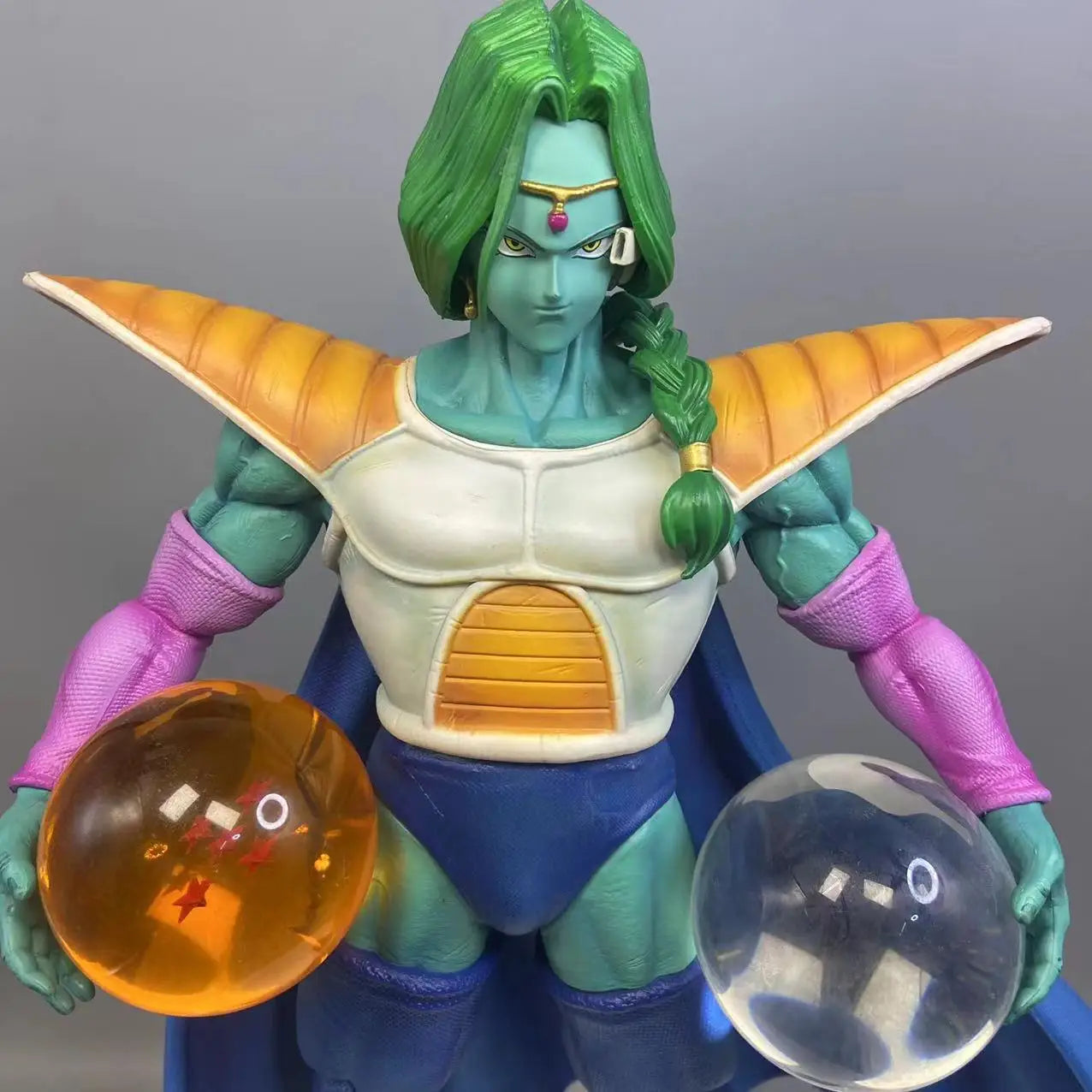 13" Dragon Ball Zarbon Standing with Dragon Balls Anime Action Figure Collection