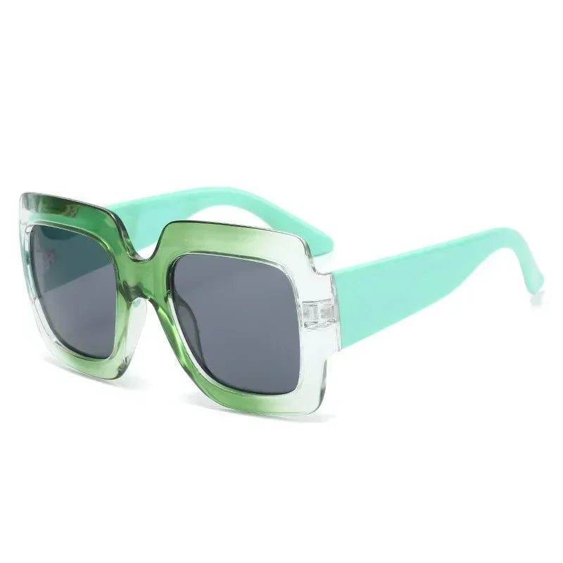 JNPCXI Oversized Square Sunglasses Women Fashion Shades UV400 Men Luxury Brand Designer Male Female Sun Glasses
