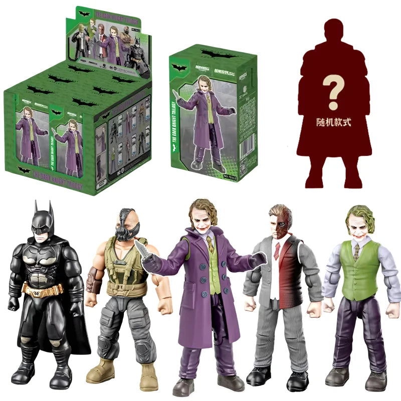 DC Justice League Action Figures THE DARK KNIGHT Trilogy BATMAN JOKER SCARECROW