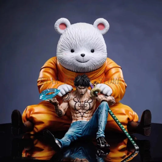 5.5"/7" Oka Shichibukai Bepo One Piece Action Figure Statue Desktop Anime Decor