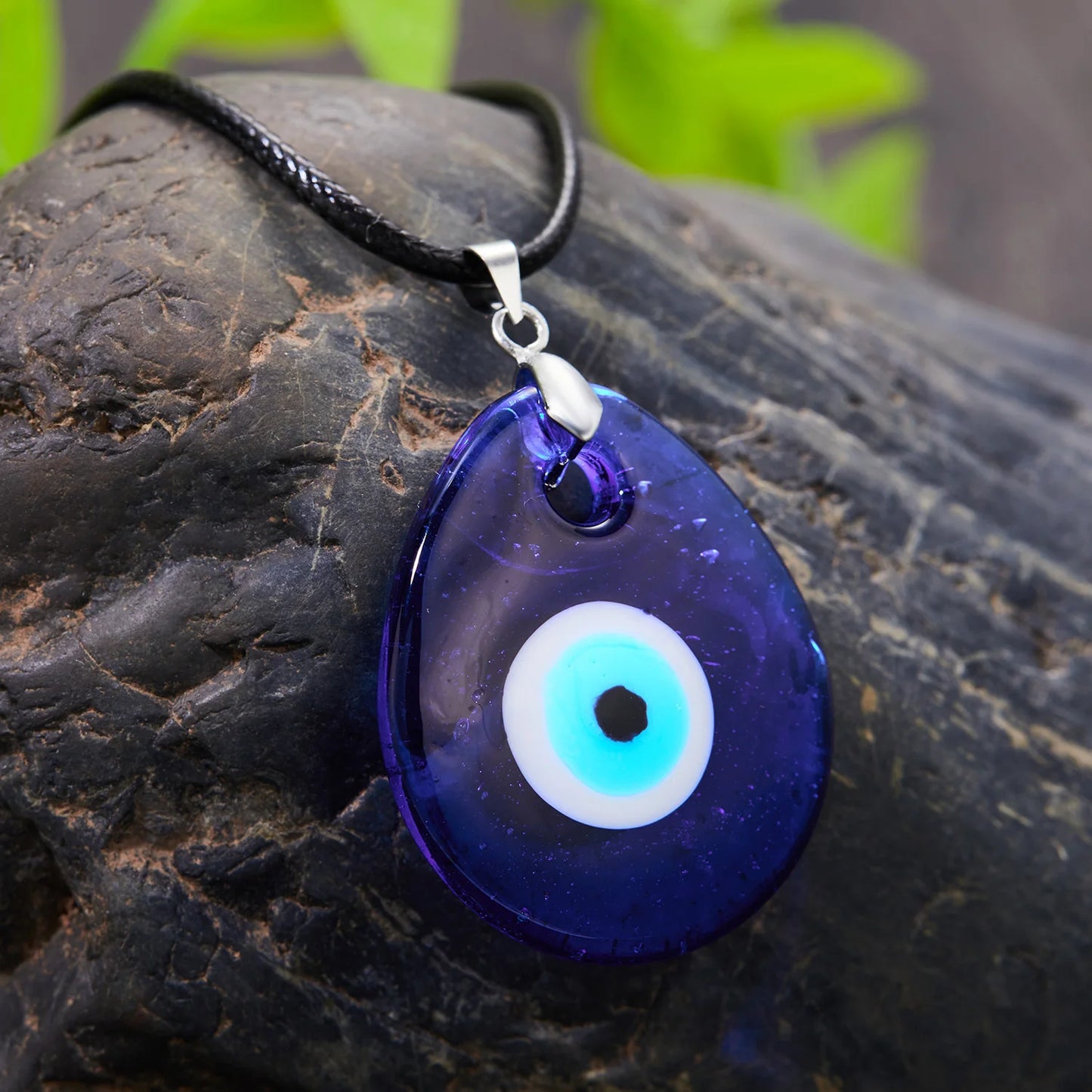 Vintage Turkish Evil Eye Pendant Choker Necklace Lucky Blue Evil Eyes Clavicle Chain Necklace Party Jewelry For Women Girls Gift