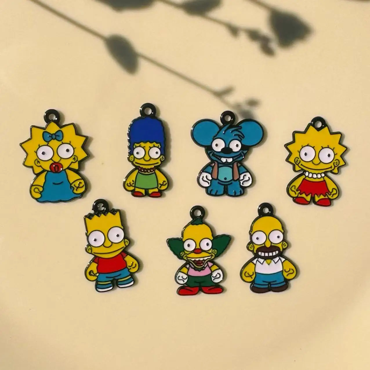 Complete set of 7 beloved  characters – mix and match to make one-of-a-kind gifts or personal pieces.