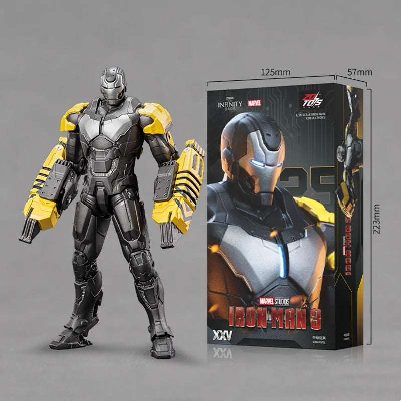 1:10 ZD Toys Iron Man Striker MK25,26 Gamma MK36 Peacemaker MK40 MK2 War Machine