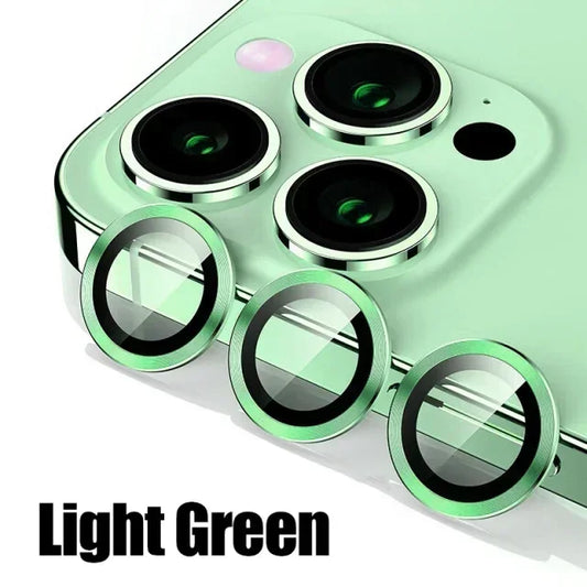 3Pcs green Camera Lens Protector iPhone 11-15 ProMax 14/13 Mini 15 Plus