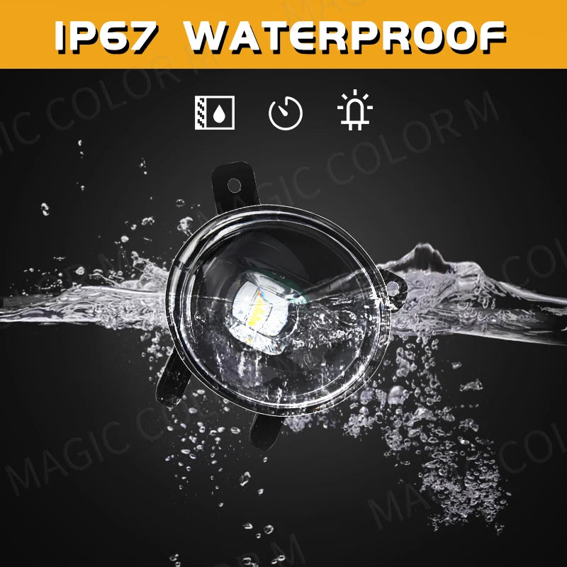 For BMW F20 F21 F22 F23 F45 F46 F30 F31 F34 F35 LED Fog Light Headlight Front Driving Lamp Waterproof Auto Car Accessories 12V
