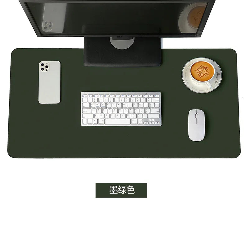 Large Mouse Pad Office Desk Pad Protector Non-Slip Waterproof Easy To Clean Desk Mat Computer Mat Gaming Mouse Pad