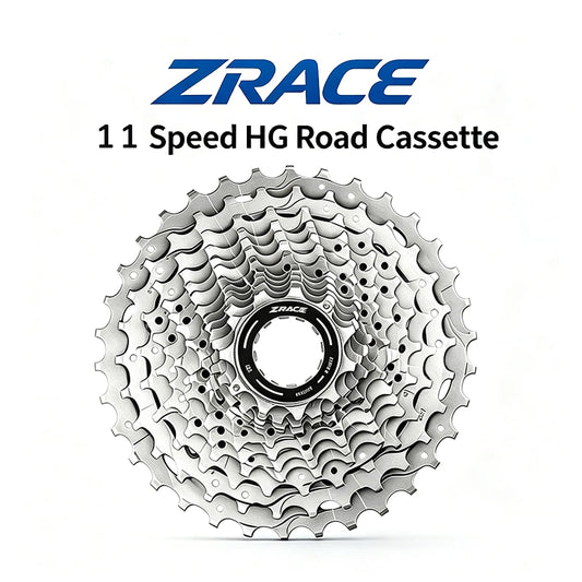 ZRACE 11S Road Cassette 11-25T 28T 30T 32T 34T 36T, Ultralight CNC Sprocket Fit for SM 105 Ultegra Drivetrain
