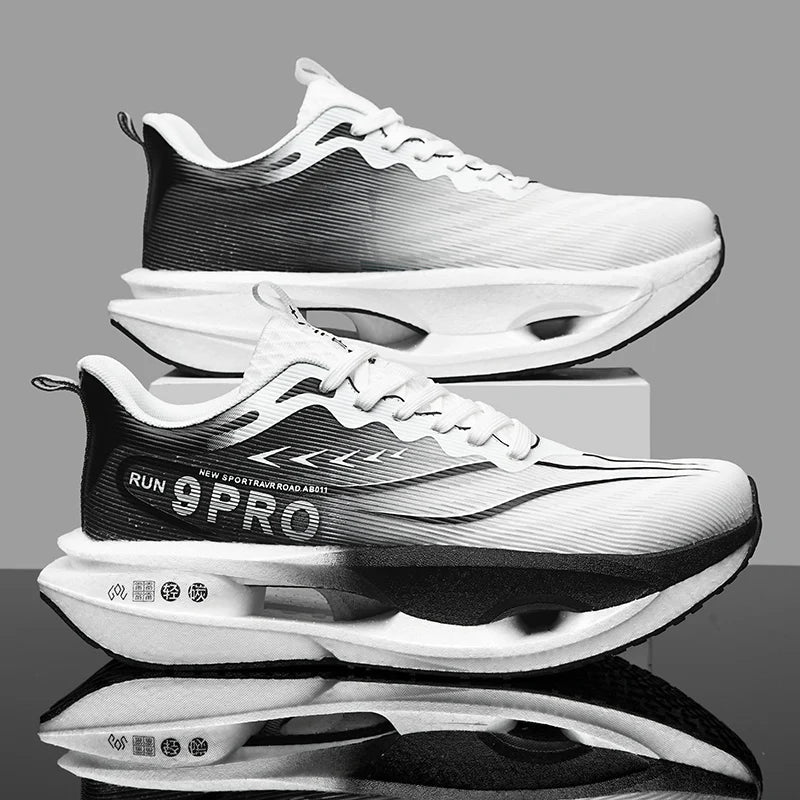 Men Running Shoes Carbon Board Marathon Speciality Sports Casual Men's Sneakers Breathable Women's Comfortable Athletic Sneakers