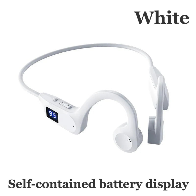 BMAD Bone Conduction Wireless Earphone Sport Swimming Bluetooth Compatible Headphone Hand-free With Mic For Running X7 Earbuds