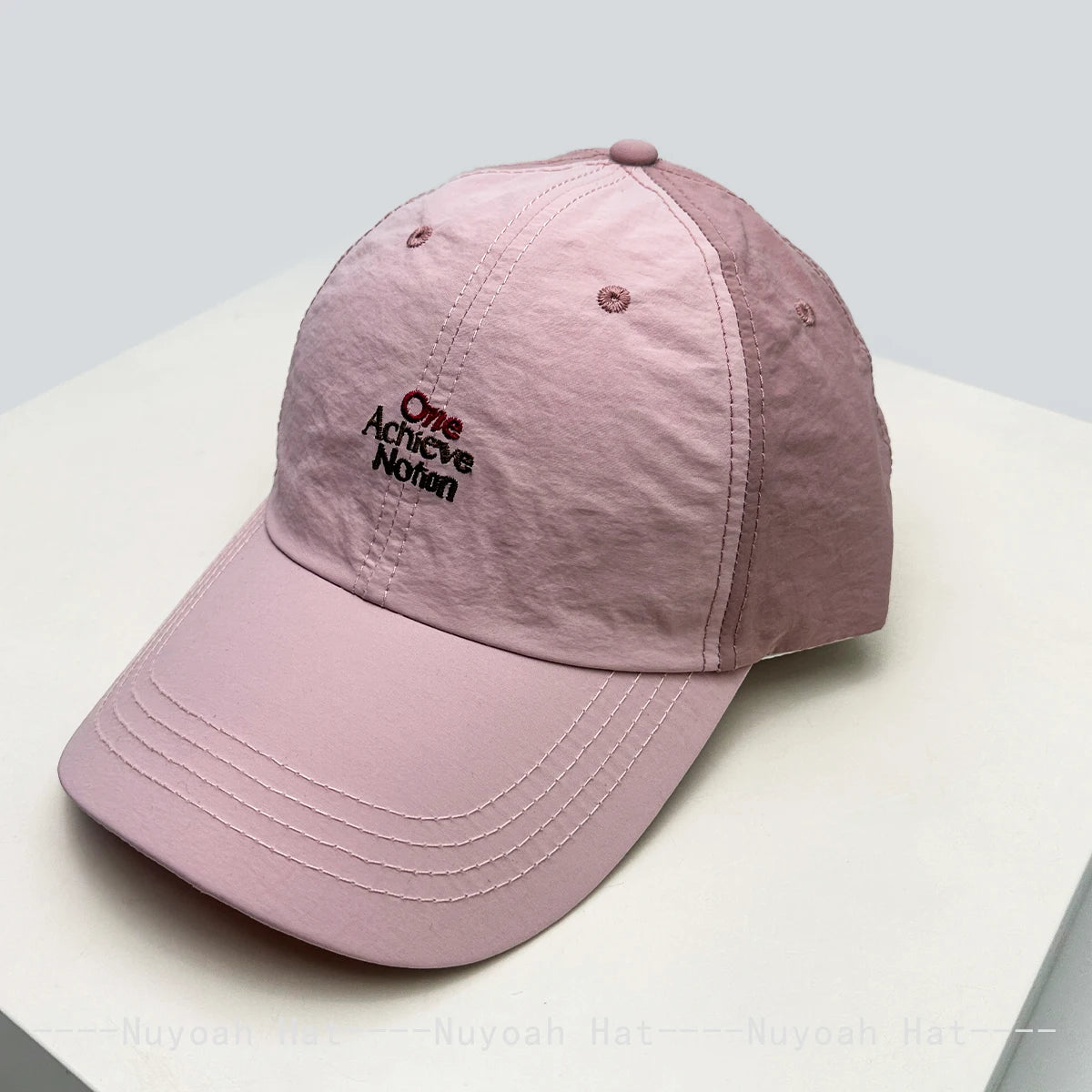 New Men Women Quick-dry Color Block Embroidered Letters Baseball Hats Sunshade Outdoor Versatile Travel Peaked Caps Fashion ins