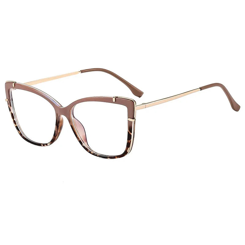 JNPCXI New Comfortable TR90 Square Vintage Computer Eyeglasses Glasses Frame Optical Spectacle Anti-blue Prescription Glasses