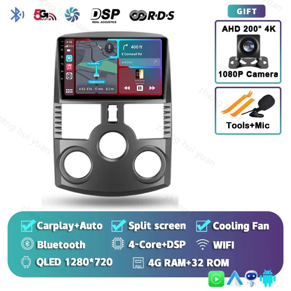 Android 15 For Toyota Rush J200 1 2006 - 2018 2K QLED Android Car Radio Multimedia Video Player GPS stereo CarPlay Head Unit 4G